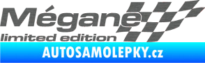 Samolepka Mégane limited edition pravá škrábaný titan