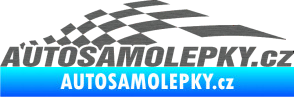 Samolepka Nálepka na auto - www.autosamolepky.cz 002 škrábaný titan