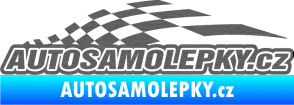 Samolepka Nálepka na auto - www.autosamolepky.cz 003 škrábaný titan