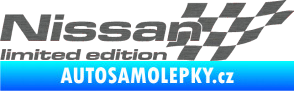 Samolepka Nissan limited edition pravá škrábaný titan
