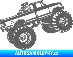 Samolepka Off Road 003 pravá škrábaný titan
