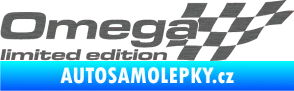 Samolepka Omega limited edition pravá škrábaný titan