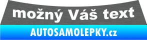 Samolepka Opel Astra G - zadní škrábaný titan