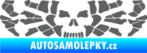 Samolepka Pavouk 017 smrťák škrábaný titan