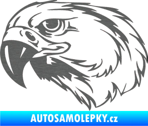 Samolepka Predators 031 levá škrábaný titan