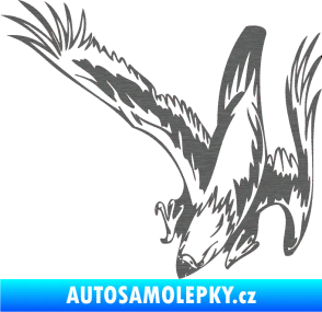Samolepka Predators 069 levá škrábaný titan