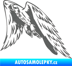 Samolepka Predators 090 levá sokol škrábaný titan