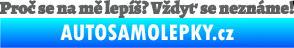Samolepka Proč se na mě lepíš? Vždyť se neznáme! 002 škrábaný titan