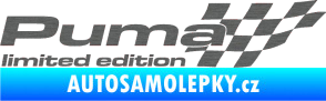Samolepka Puma limited edition pravá škrábaný titan