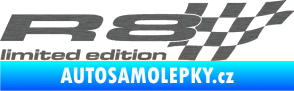 Samolepka R8 limited edition pravá škrábaný titan