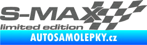 Samolepka S-MAX limited edition pravá škrábaný titan