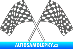 Samolepka Šachovnice 064 škrábaný titan