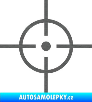 Samolepka Sniper škrábaný titan