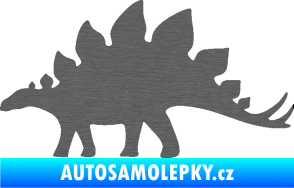 Samolepka Stegosaurus 001 levá škrábaný titan