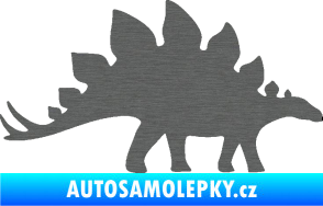 Samolepka Stegosaurus 001 pravá škrábaný titan