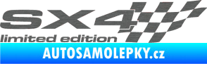 Samolepka SX4 limited edition pravá škrábaný titan