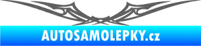 Samolepka Tetování 017 škrábaný titan