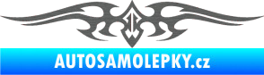 Samolepka Tetování 018 škrábaný titan