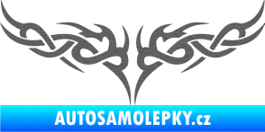 Samolepka Tetování 023 škrábaný titan