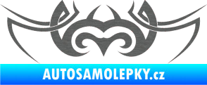 Samolepka Tetování 026 škrábaný titan