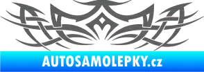 Samolepka Tetování 027 škrábaný titan