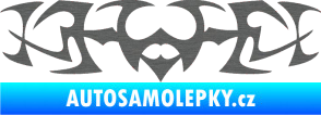 Samolepka Tetování 047 škrábaný titan