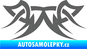 Samolepka Tetování 064 škrábaný titan