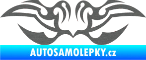 Samolepka Tetování 066 škrábaný titan