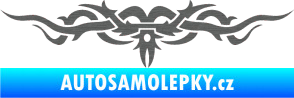 Samolepka Tetování 069 škrábaný titan