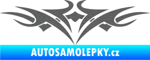 Samolepka Tetování 106 škrábaný titan