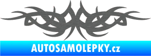 Samolepka Tetování 108 škrábaný titan