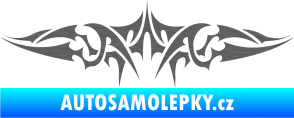 Samolepka Tetování 120 škrábaný titan