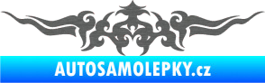 Samolepka Tetování 142 škrábaný titan