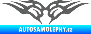 Samolepka Tetování 146 škrábaný titan