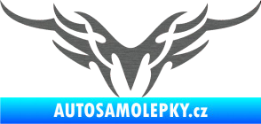 Samolepka Tetování 148 škrábaný titan