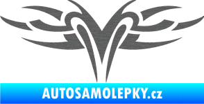 Samolepka Tetování 151 škrábaný titan
