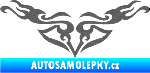Samolepka Tetování 153 škrábaný titan