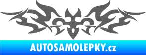 Samolepka Tetování 184 škrábaný titan
