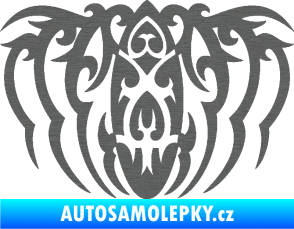 Samolepka Tetování 210 škrábaný titan