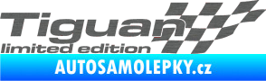 Samolepka Tiguan limited edition pravá škrábaný titan