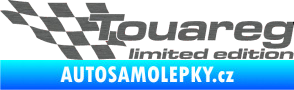 Samolepka Touareg limited edition levá škrábaný titan