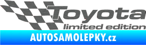 Samolepka Toyota limited edition levá škrábaný titan