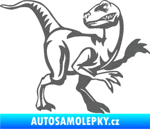 Samolepka Tyrannosaurus Rex 003 pravá škrábaný titan