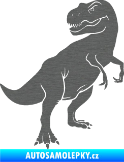 Samolepka Tyrannosaurus Rex 004 pravá škrábaný titan