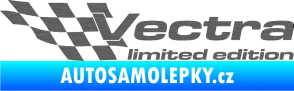 Samolepka Vectra limited edition levá škrábaný titan