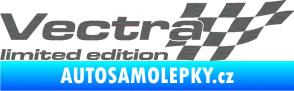 Samolepka Vectra limited edition pravá škrábaný titan