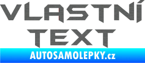 Samolepka Vlastní text - Batman škrábaný titan