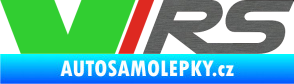 Samolepka VRS barva škrábaný titan