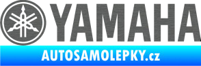 Samolepka Yamaha 001 škrábaný titan
