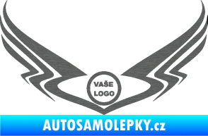 Samolepka Znak Tetování 003 škrábaný titan